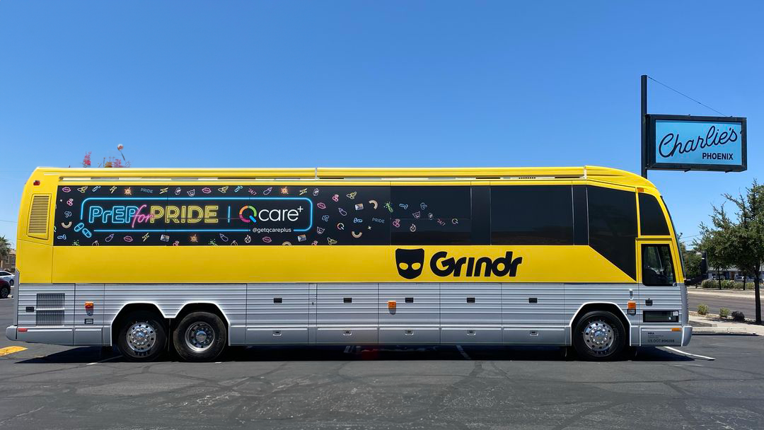 Q Care Plus Co-branded with Grindr for the 2024 PRIDE season.